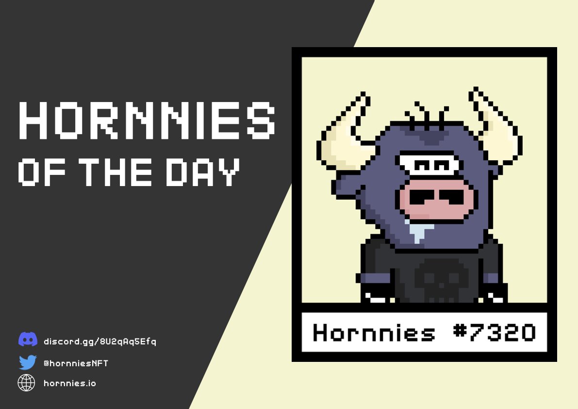 SuperBull_io's tweet photo. DAY 114 #HornniesOfTheDay! Today we feature a #HOTDIY from our community member @permaBull_7174!
#7320 is the founding member of the Skull Squad๐ He may look unintimidating with the drool and the smiley face, but YOU DO NOT WANT TO MESS WITH HIM๐๐๐
#Cardano #Cardanocommunity https://t.co/FzlzTMFm5H