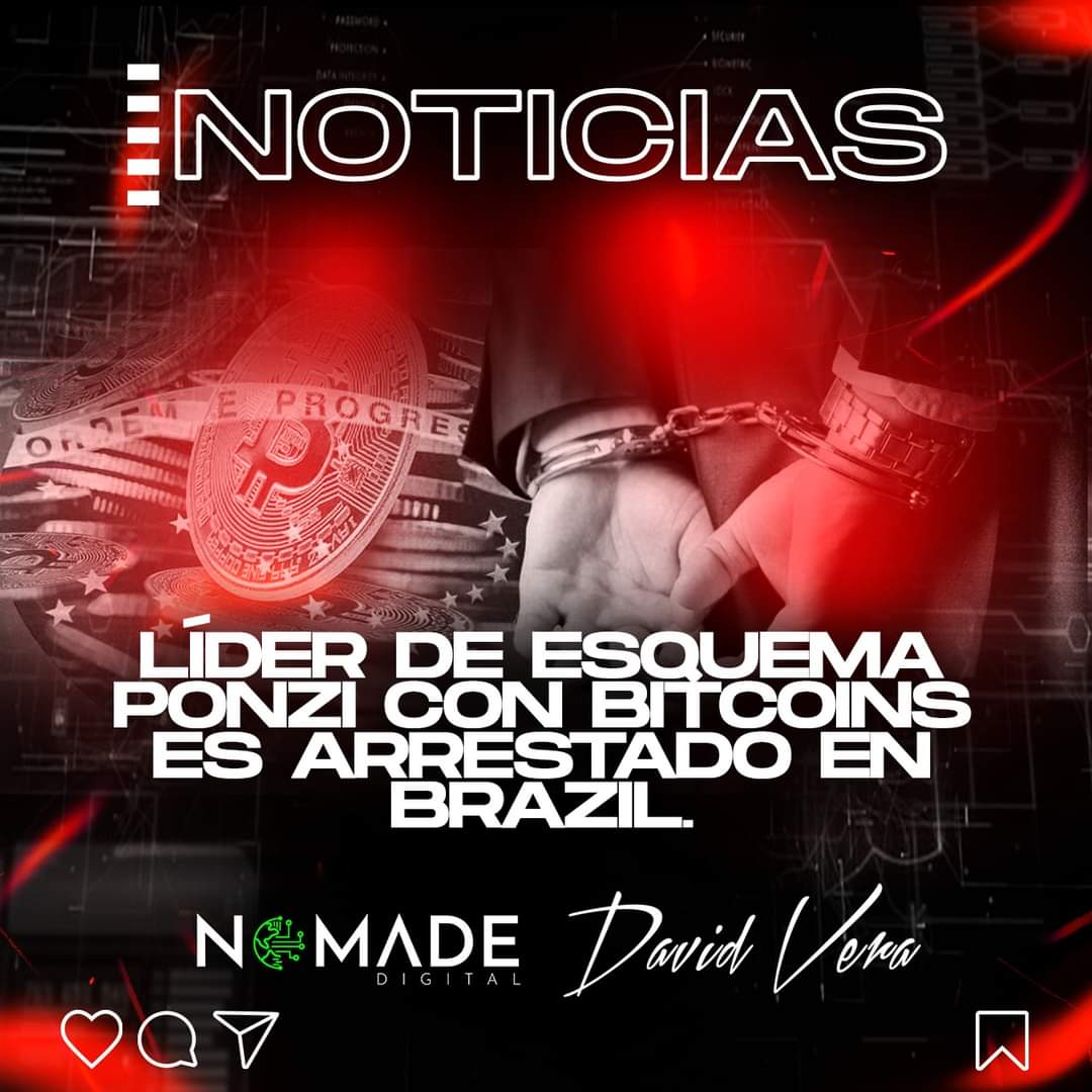 🚨NOTICIAS CRYPTO🚨

Johann Steynberg, director ejecutivo de Mirror Trading International (MTI), una plataforma de trading con sede en Sudáfrica, fue capturado en Brasil por estar relacionado con un esquema Ponzi utilizando bitcoin (BTC).

#Criptomonedas #Bitcoin