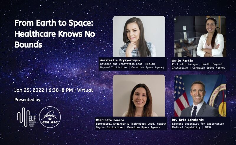 EmergingLeaderF's tweet image. Deep space travel requires an innovative astronaut healthcare delivery model - based on unprecedented levels of medical autonomy. Come to check out our latest event to learn more!

Get your tickets here: eventbrite.ca/e/from-earth-t…

#CanadianSpaceAgency