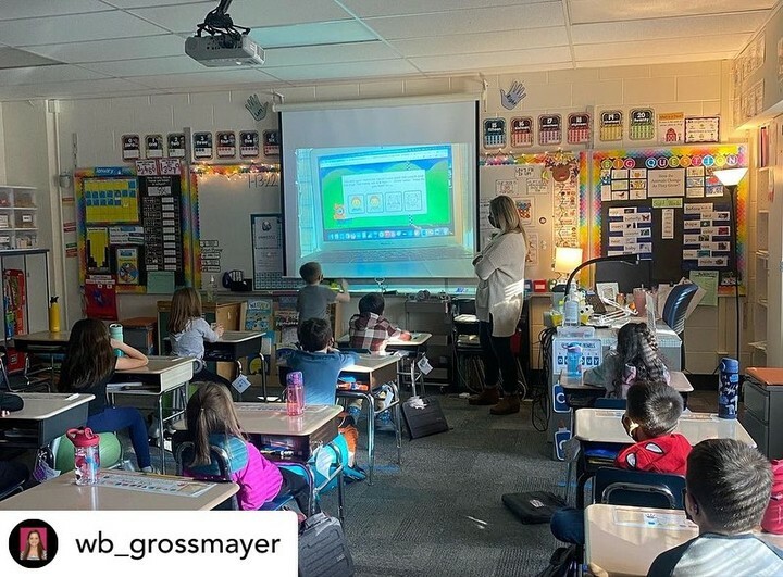 Posted <a href="/withregram/">Repost app</a> • @wb_grossmayer Mrs. Ryno visited our class today and taught us how to use the I-Message for our little problems. instagr.am/p/CYsQlovsskZ/