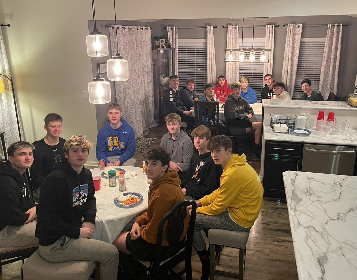 TJ Basketball (@tj_jaguar_hoops) on Twitter photo Another successful team dinner! Thanks to <a href="/schneidersdairy/">Schneider's Dairy</a> for your continued support of our basketball program!#GoJags #BeatRinggold Another successful team dinner! Thanks to <a href="/schneidersdairy/">Schneider's Dairy</a> for your continued support of our basketball program!#GoJags #BeatRinggold