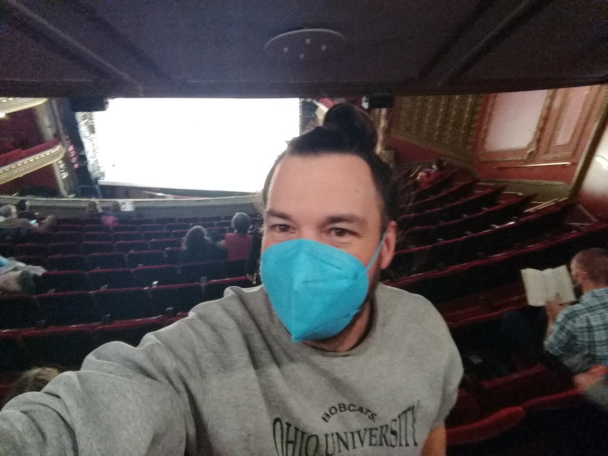 studiouslicks's tweet photo. At "Oklahoma" at the CIBC Theater, a 2022 update on a 1953 show. #studiouslicks for your update, review an empire from the post-classical period and compare it to the same place in the modern #apwhchallenge https://t.co/XjiLK3S9T9