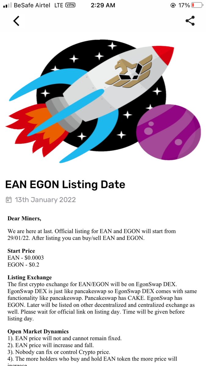 ostjazz's tweet photo. Unbelievable π congratulations if u missed $BTC $DOGE OR $SHIB eagle network is another opportunity to become reached. Buy and hold eagle network coin atlas for 5 to 10 years. Eagle network to the sun β
οΈ π @ostjazz #eagleminingnetwork #BNBΒ #BSC #Coinbase #runboy https://t.co/qJe413UNpE