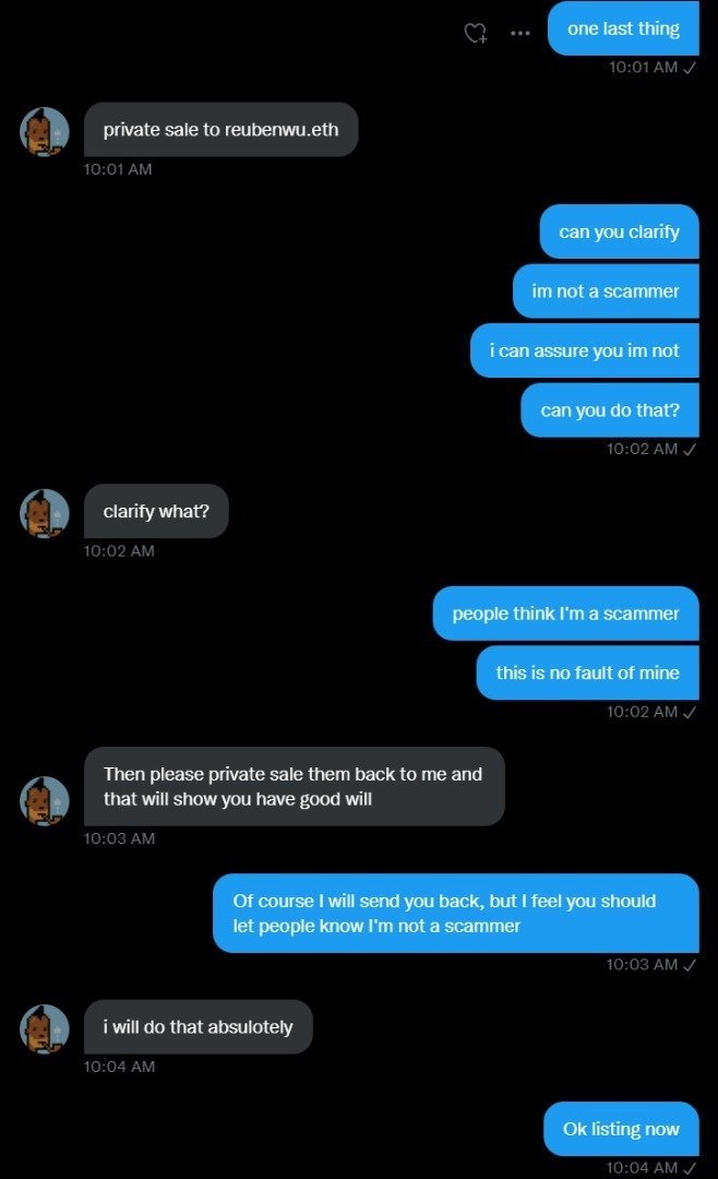 Lutherin_eth's tweet photo. This says a lot about a person, one who can't accept his own mistake :)

Apparently he would ABSOLUTELY do that, is by blocking. Find it ABSOLUTELY funny. https://t.co/LBx6D0dhYD