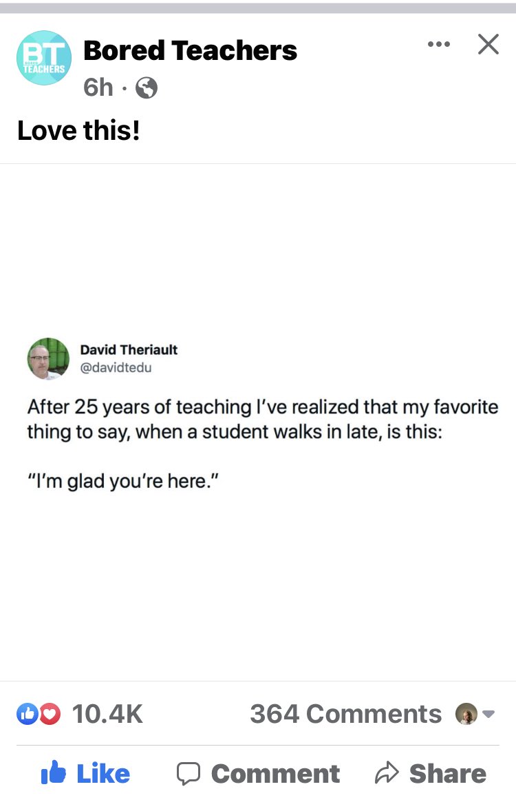 Just scrolling through my FB feed and see this! ⁦<a href="/davidtedu/">David Theriault</a>⁩ is a legend! ⁦@cueinc⁩ ⁦@jcorippo⁩