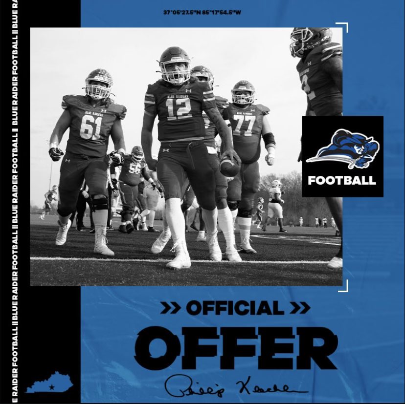 I am glad to say I have received my third offer from Lindsey Wilson College! @CoachGraham_LWC @LWC_Football <a href="/CoachKleckler/">Phil Kleckler</a>