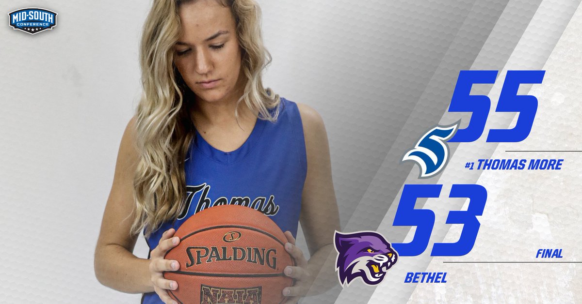 #1 Women's basketball defeat Bethel on the road, 55-53.

#LetsGoSaints