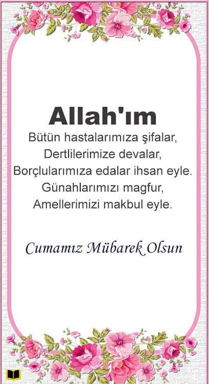 Âmin inşaAllah dualarımız kabul Cumamız hayrolsun inşaAllah #HayırlıCumalar