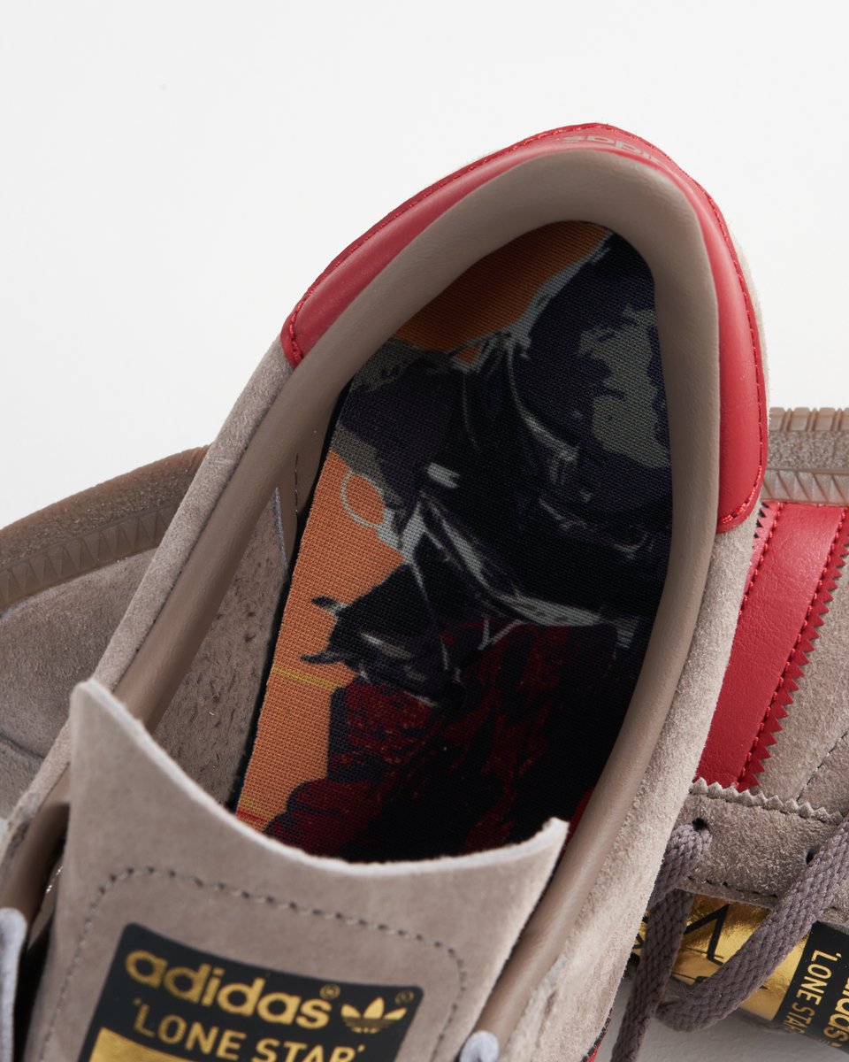 HighsAndLows05's tweet photo. Ride off into the distance with adidas Originals' "Lone Star" silhouette. Kitted with premium detailing and materials inspired by the earthy tones of Texas. Available in-stores and only now. #teamhal #adidasoriginals https://t.co/dvicDqtbQj https://t.co/uPs75srq4F