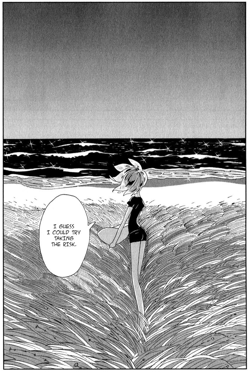 again thinking rly hard about phos' impulsive decision to take the risk of never returning from the sea and defying adamant's warnings to fulfill their promise in finding meaningful work for shinsha. the scenes of the sea feel so alluring and ominous now with context™ 🧍