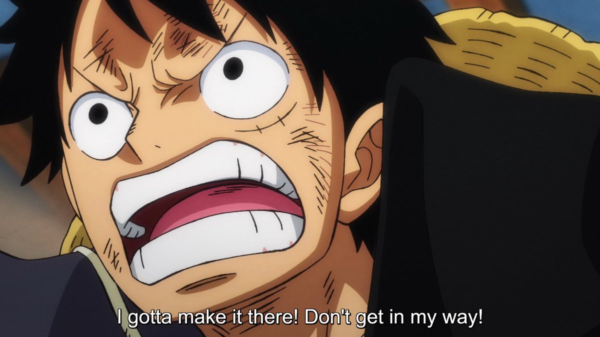 DEFINITELY don’t get in Luffy’s way.

[via Episode 1005]