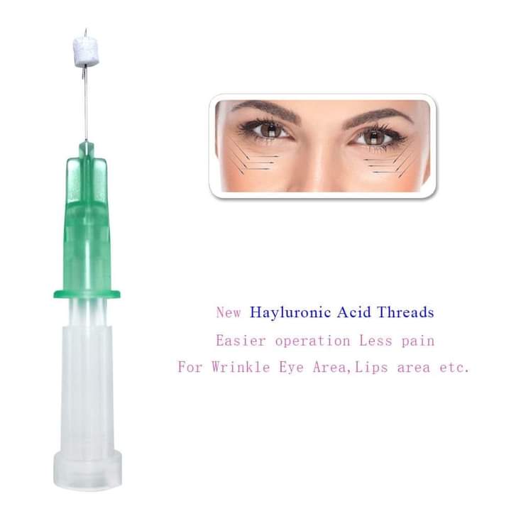 🌹🌹🌹pdo Eye Threads
Eye Pdo Thread Used to remove eye bags and wrinkles around the corners of the eyes.

#PdoThreadEye #pdoeyethread #PDOthreads #wrinklesremoval #PCLthreads #PLLAthreads #pdomonothreads #pdosmooththreads #pdocogthreads #pclcogthread #pclthreadmanufacturer