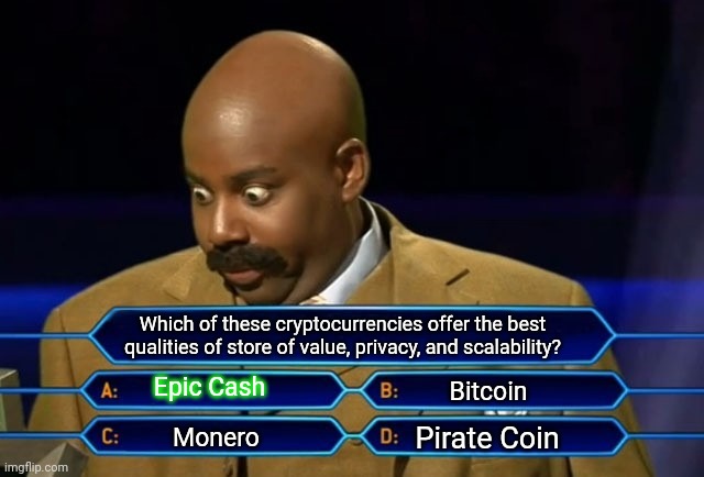 Check out Epic Cash. Comprehensive ecosystem with store of value (EPIC), medium of exchange (ECR), and unit of account (EUSD). Plus many more amazing ecosystem coins and tokens in the pipeline! Listing on Bitmart in Q1 2022. <a href="/EpicCashTech/">EpicCashOfficial</a> #epiccash epic.tech #crypto