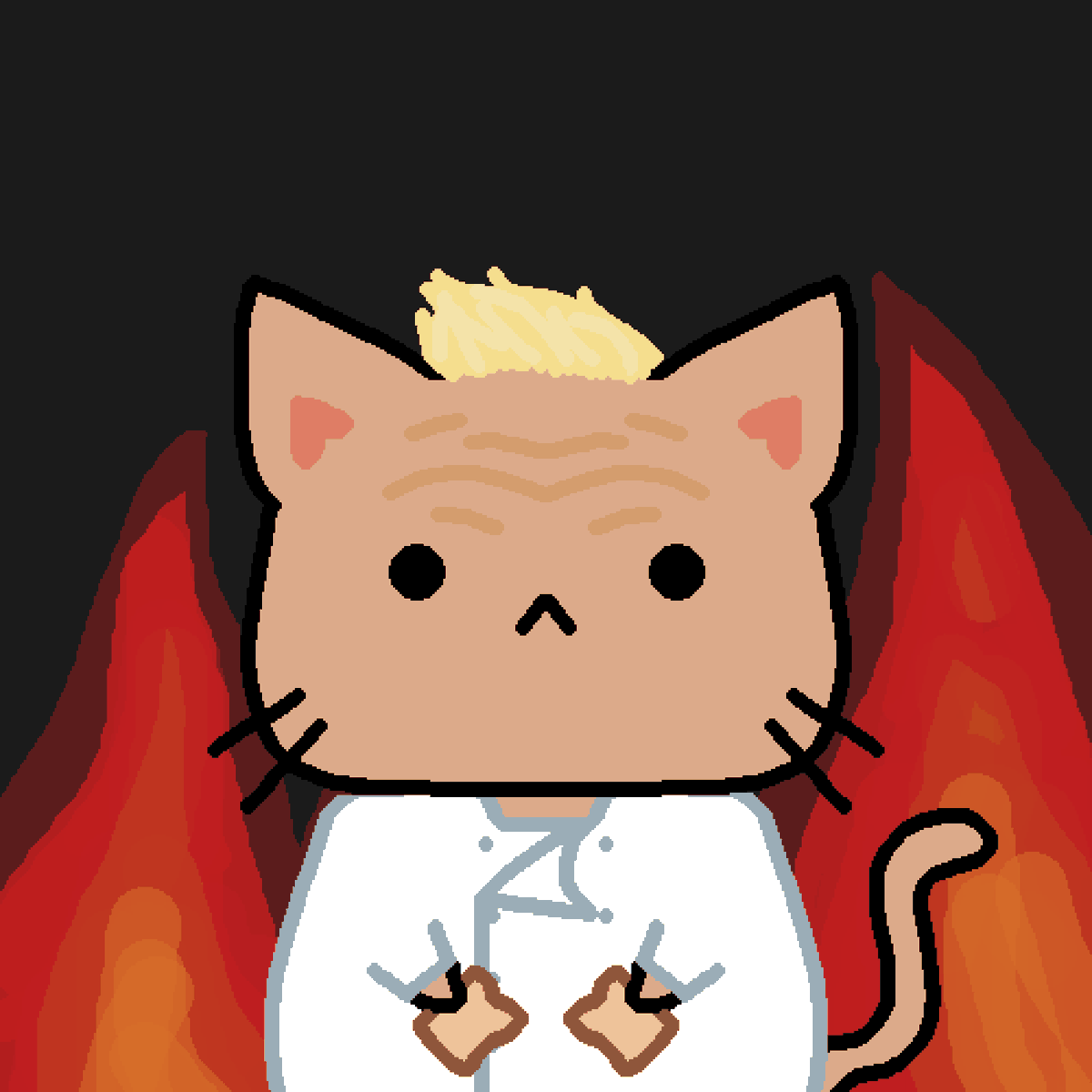 pixipixelsnft's tweet photo. GM! Here's a new drop for you guys! Seems to be getting a little hot in the kitchen. Hope you all enjoy! <3

5/5 @ $10

https://t.co/js3fTEXA9l

#NFTs #NFTs #NFTartists #CRO #art https://t.co/7aQs52RxS3