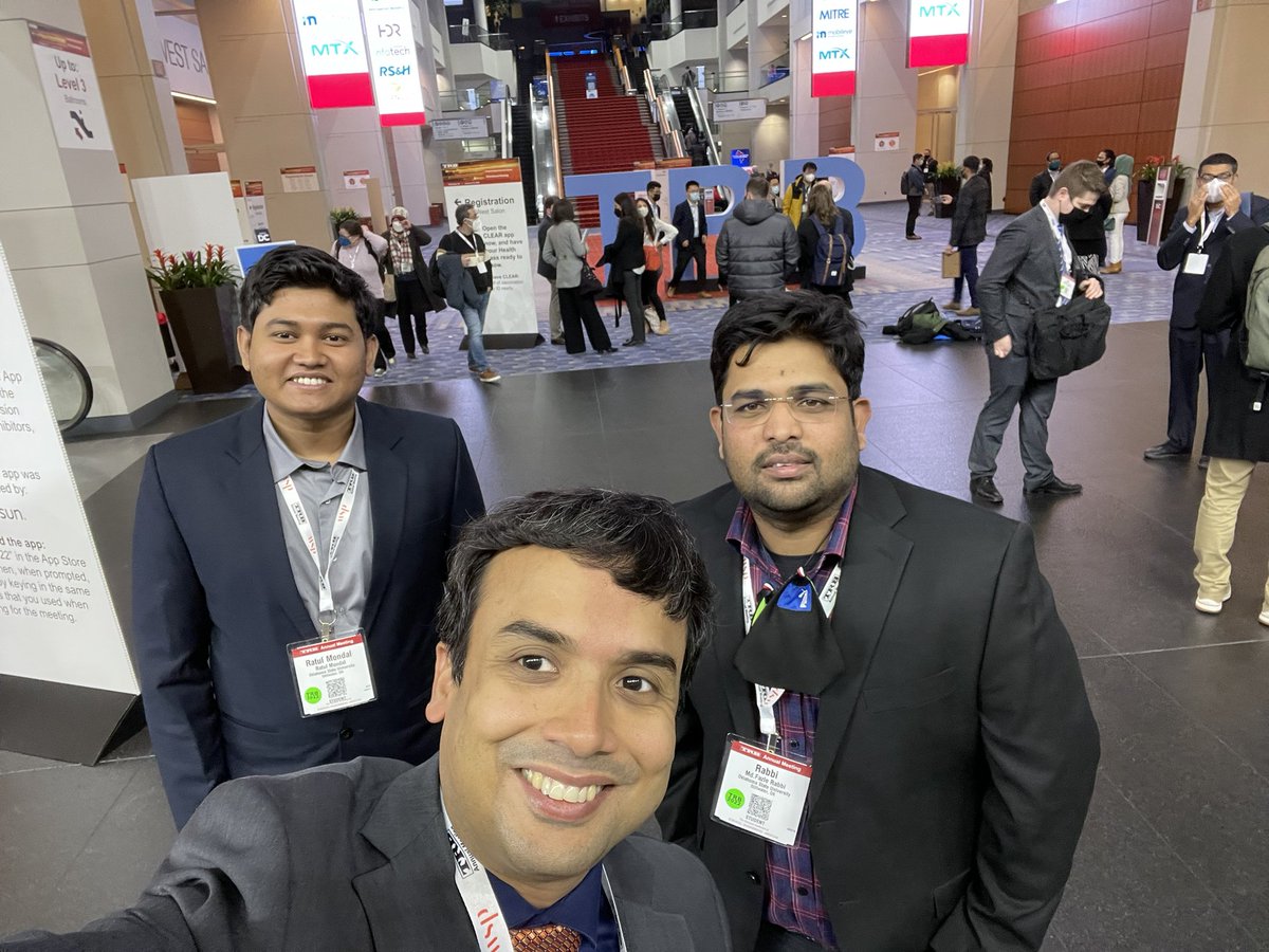 DebMishraOSU's tweet photo. #MishraLab had a very successful time at the TRB Annual Meeting #trbam2022 . Two lectern presentations and three poster presentations to go with three committee/subcommittee meetings. Could bot be more proud of my students. https://t.co/6xhJVVS7mS