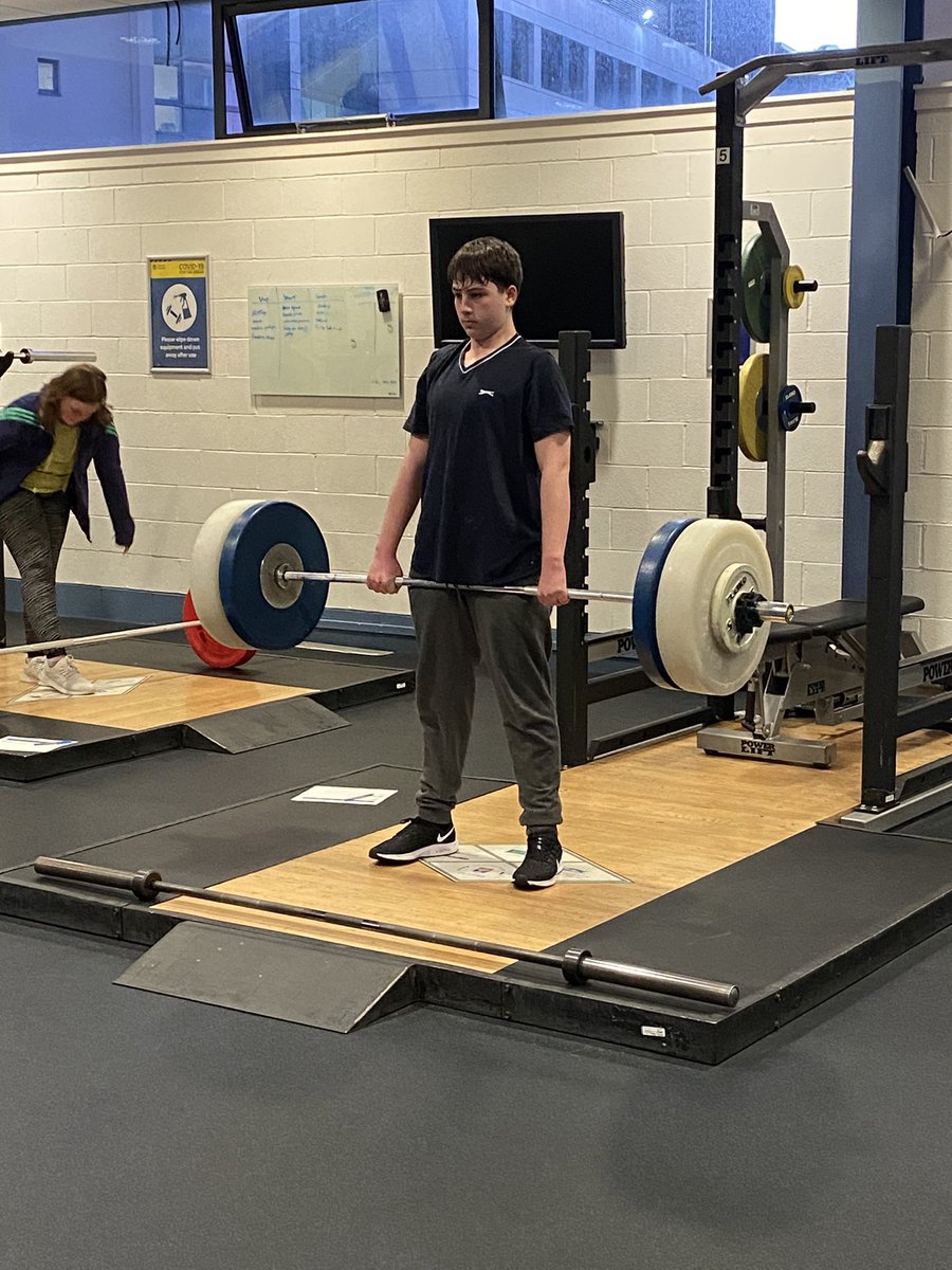 helen_collins1's tweet photo. His Mum struggles to get him to move, he hates PE and loves his Xbox… but he has developed a love for lifting. A great choice of activity for him, it’s not just for the sporty kids. #getthemstrong #activestrength https://t.co/7USSrXDm3q