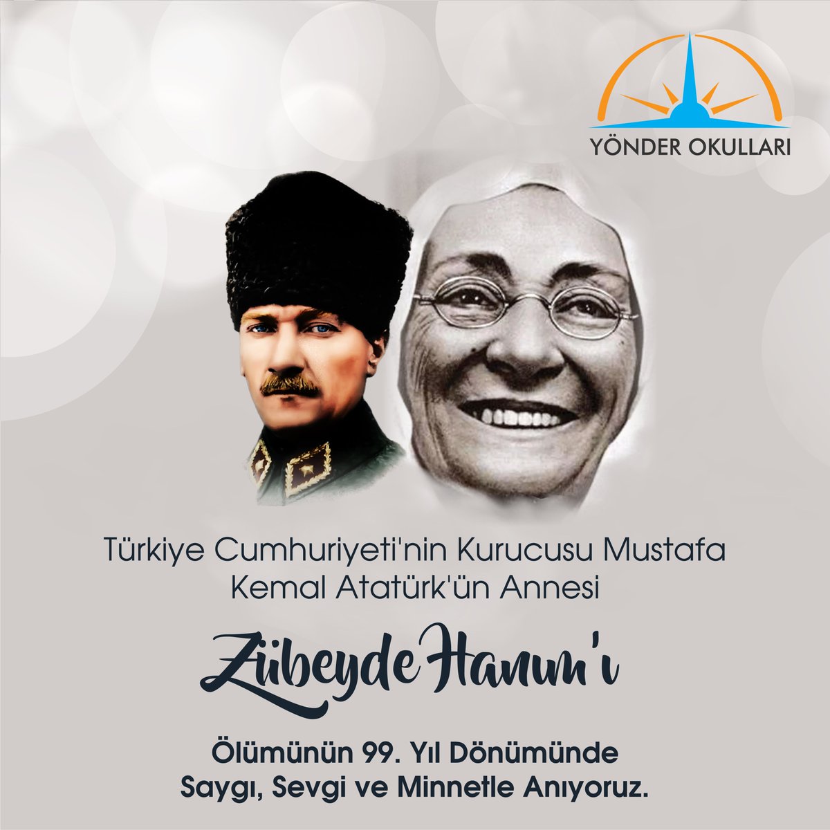 tarhanmaltepe's tweet photo. Türkiye Cumhuriyeti'nin Kurucusu Mustafa Kemal Atatürk'ün annesi Zübeyde Hanım’ı ölümünün 99.yıl dönümünde saygı, sevgi ve minnetle anıyoruz.
#zübeydehanım #atatürk #yarınlarasözümüzvar  #yönderokulları #maltepeyönderokulları #ustundokmenakademi #anaokulu #ilkokul #ortaokul #lise https://t.co/MlU2lMNLYZ