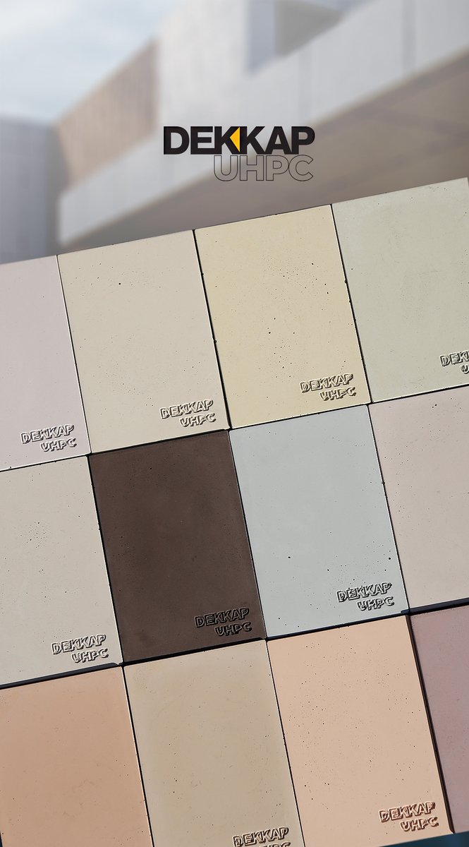 DekkapU's tweet photo. ❤We created 12 different colors for the year 2022. We prepared them all inspired by the beauties of the Mediterranean.
https://t.co/pS9WKtRbHM
#sustainablearchitecture  #grcplus #concreteskin
 #GRC  #GRCA https://t.co/PhrGJ19z3R