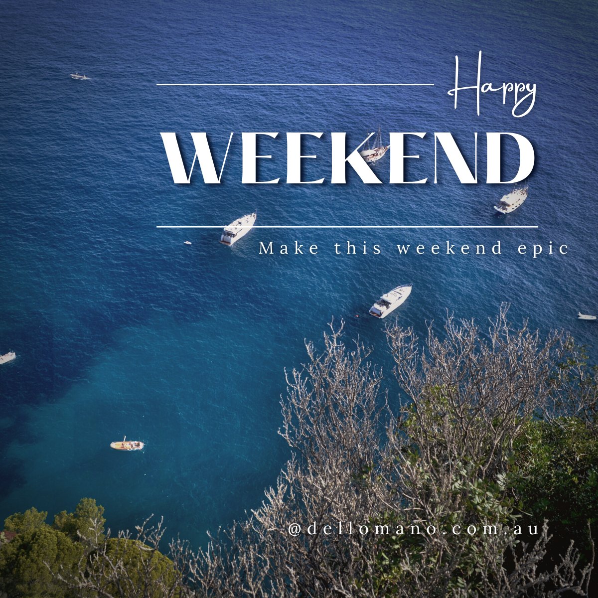 dellomano's tweet photo. It's the weekend! Have a great one:) https://t.co/aMmuXi7xbp