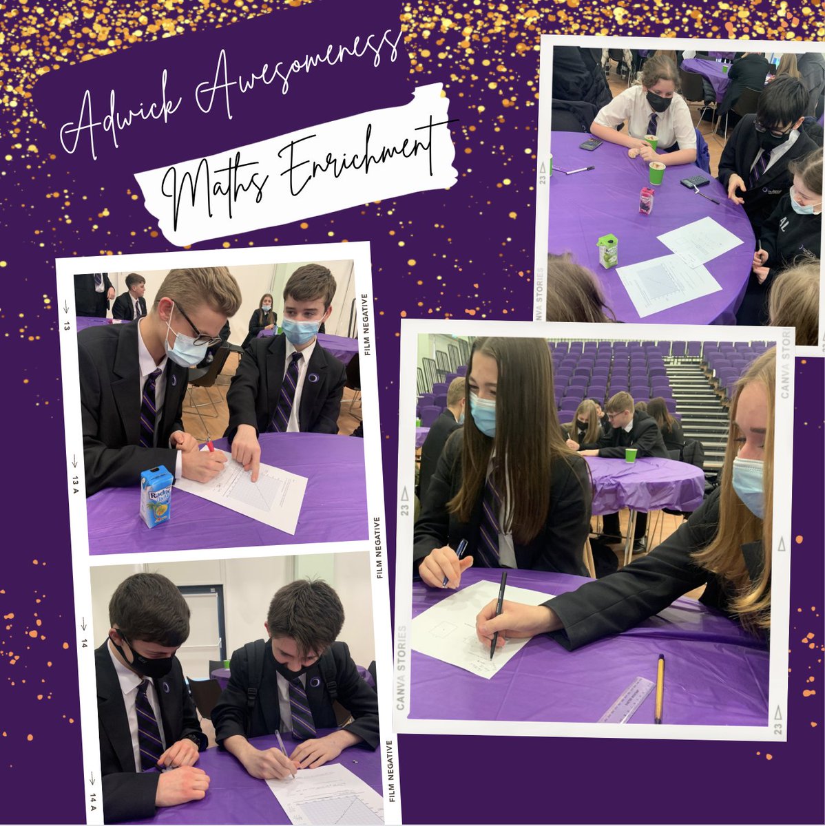 OutwoodAdwick's tweet photo. **Adwick Awesomeness** Incredible attendance to after school maths enrichment last night. This week was a relay race ... complete a maths question, get it marked, get the next question with prizes for those questions completed #dowell #enrichmentiskey #weareadwick https://t.co/MrYh15mRQE