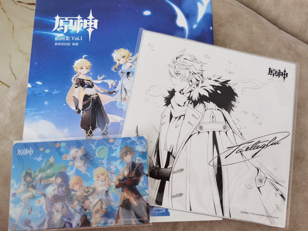 anicollestudio's tweet photo. Preview for those who doesn't receive their #genshinimpact #artwork 
Available here:
https://t.co/R6B4Akh36t https://t.co/CEbVswPo1W