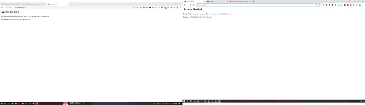 fc4198ea10dd40f's tweet photo. @Converse for some reason while I was shopping online it glitch out and won't let me in anyone else having this issue https://t.co/yR9W1BnT9E