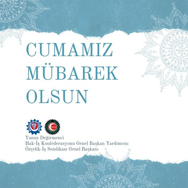 Ey Rahman ve Rahim olan Mevlamız! Bizleri, egemenliğine boyun eğen, yüce kitabımız Kuran-ı Kerim'in emir ve yasaklarına uyan, dünya hayatını ahiret gayesiyle yaşama şuurunda olan, sana seni görür gibi ibadet eden, sana güvenen ve sabır gösteren kullarından eyle. 
#HayırlıCumalar