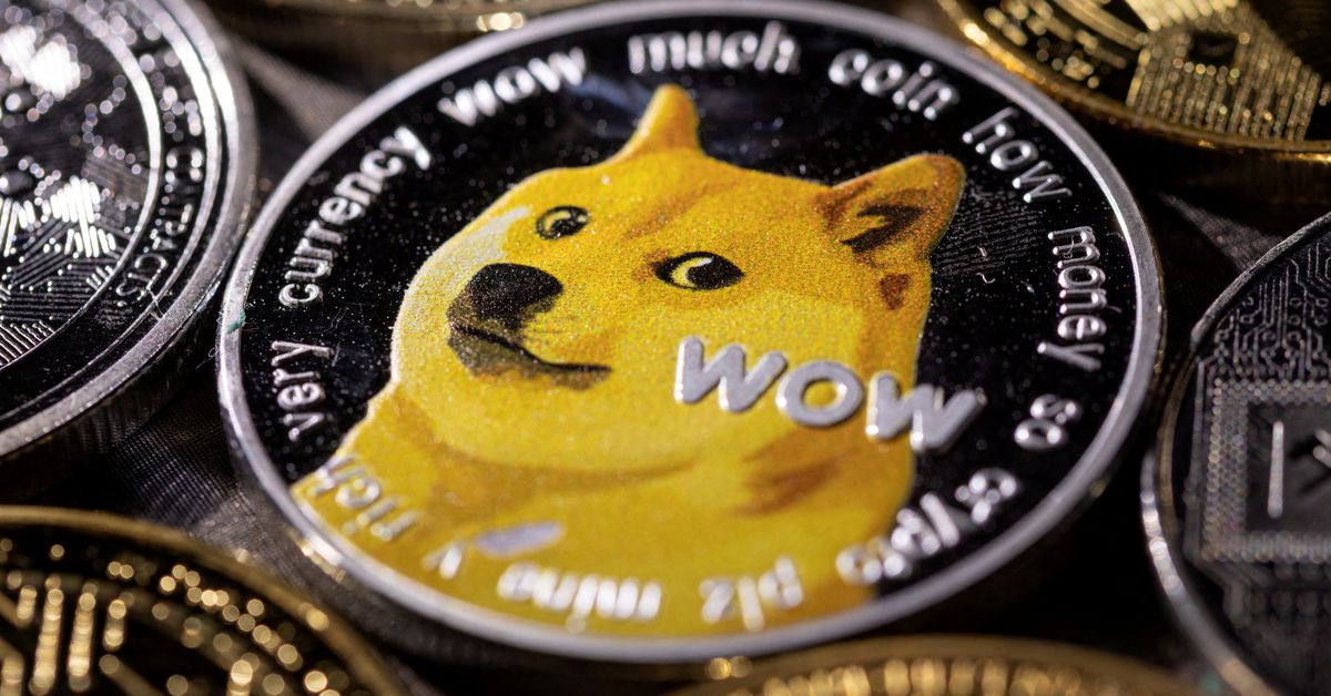 Reuters's tweet photo. Tesla merchandise buyable using dogecoin, Musk says in tweet https://t.co/JTIE2RmKZF https://t.co/FYCmD93lVE
