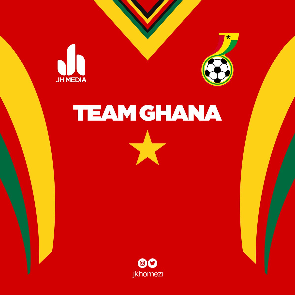 jkhomezi's tweet photo. Ghana for #afcon2021
We support regardless 🙌🏿💪🏿

🎨 @jkhomezi
#TeamGhana https://t.co/0Q06tnk0Mj