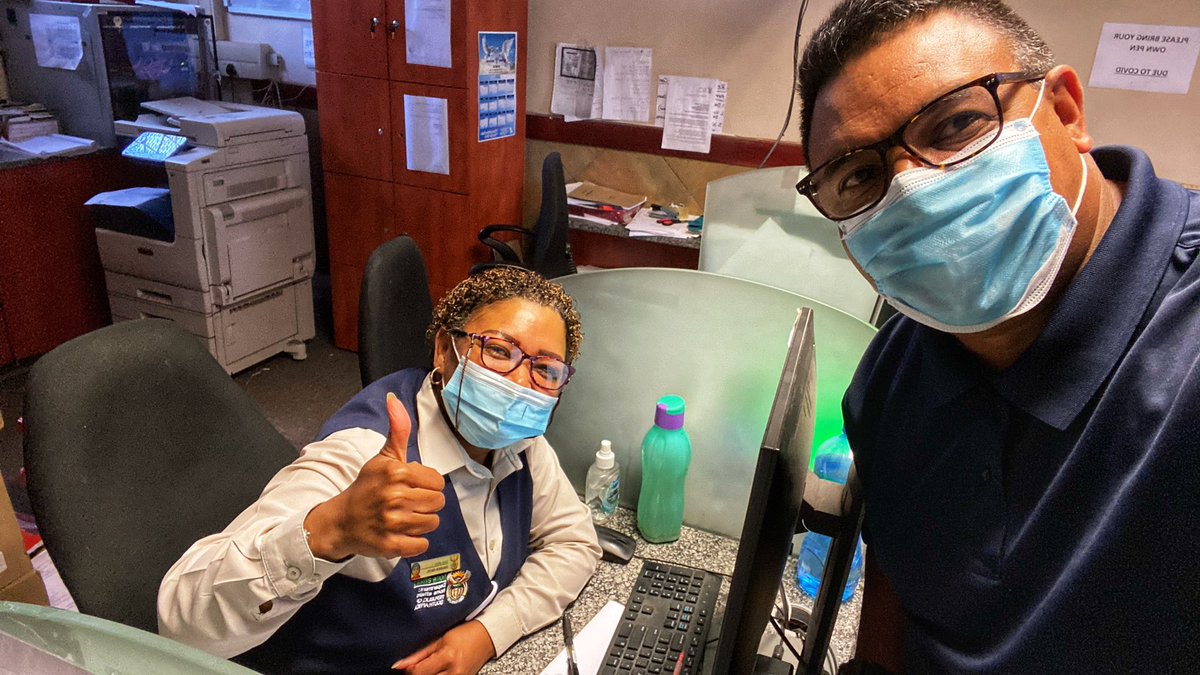 Meet Ms Charlencia van Zyl, the office manager at the #Grabouw branch of <a href="/HomeAffairsSA/">HomeAffairsSA 🇿🇦</a> . Brilliant efficient service from her and her staff. #servicedelivery #homeaffairs #thankyou