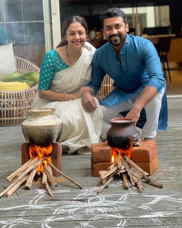 SaneshB2's tweet photo. HAPPY pongal
@Suriya_offl #jyothika
#EtharkkumThunidhavan #ET https://t.co/yaaYRsNets