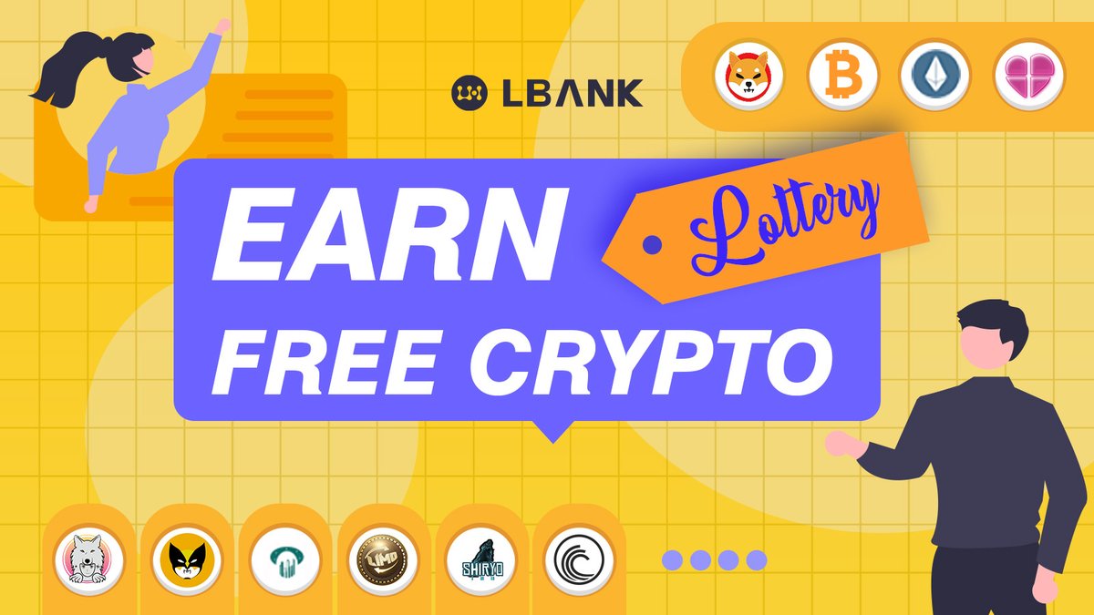 🎊 New Year's Carnival Continues——LBank Lottery! 

Get 3️⃣ kinds of prizes by finishing an easy task! 

📍Join here: lbank.info/activity.html?…

💯  Percent Win Only to New Users Registered after 2022-01-14, 15:00(UTC+8)! 

#crypto #giveaway #lottery #BTC #ETH $SHIB $BTT