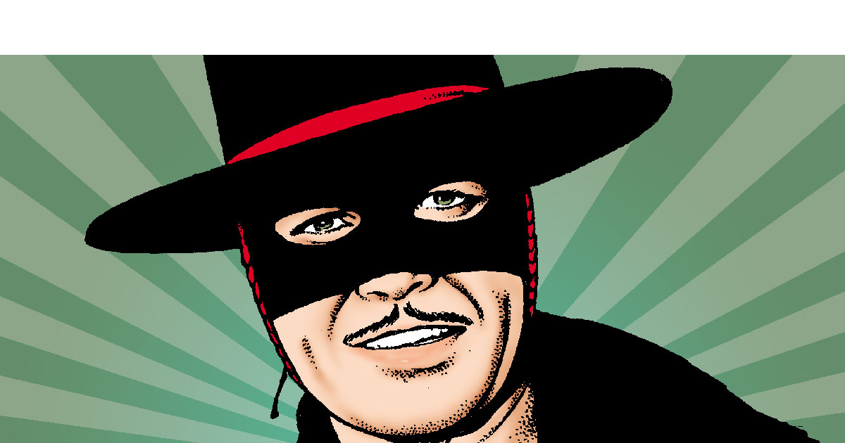 TrivquizComic's tweet photo. Guy Williams was cast as tv's "Zorro" because he could fence - his dad was a skilled fencer!
1.  On which 1960s show did Guy play Professor John Robinson ?
2. On which tv western  did he play Ben Cartwright’s nephew Will?

Answers &amp; more  Zorro questions:
 https://t.co/poGqIDvZzC https://t.co/0xHQ3HUJYA
