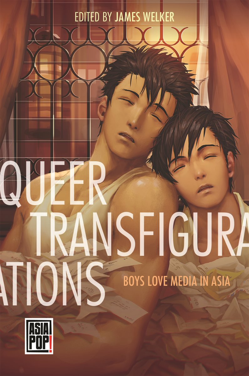 james_welker's tweet photo. Queer Transfigurations: Boys Love Media in Asia has an official cover—with a gorgeous image by @PenguinFrontier!!!

The book—with 19 chapters by 21 scholars writing about BL around Asia—comes out in May &amp; is available for preorder everywhere.  

Details:
https://t.co/IAzj2v20Gh https://t.co/Gh0DQNbr7m