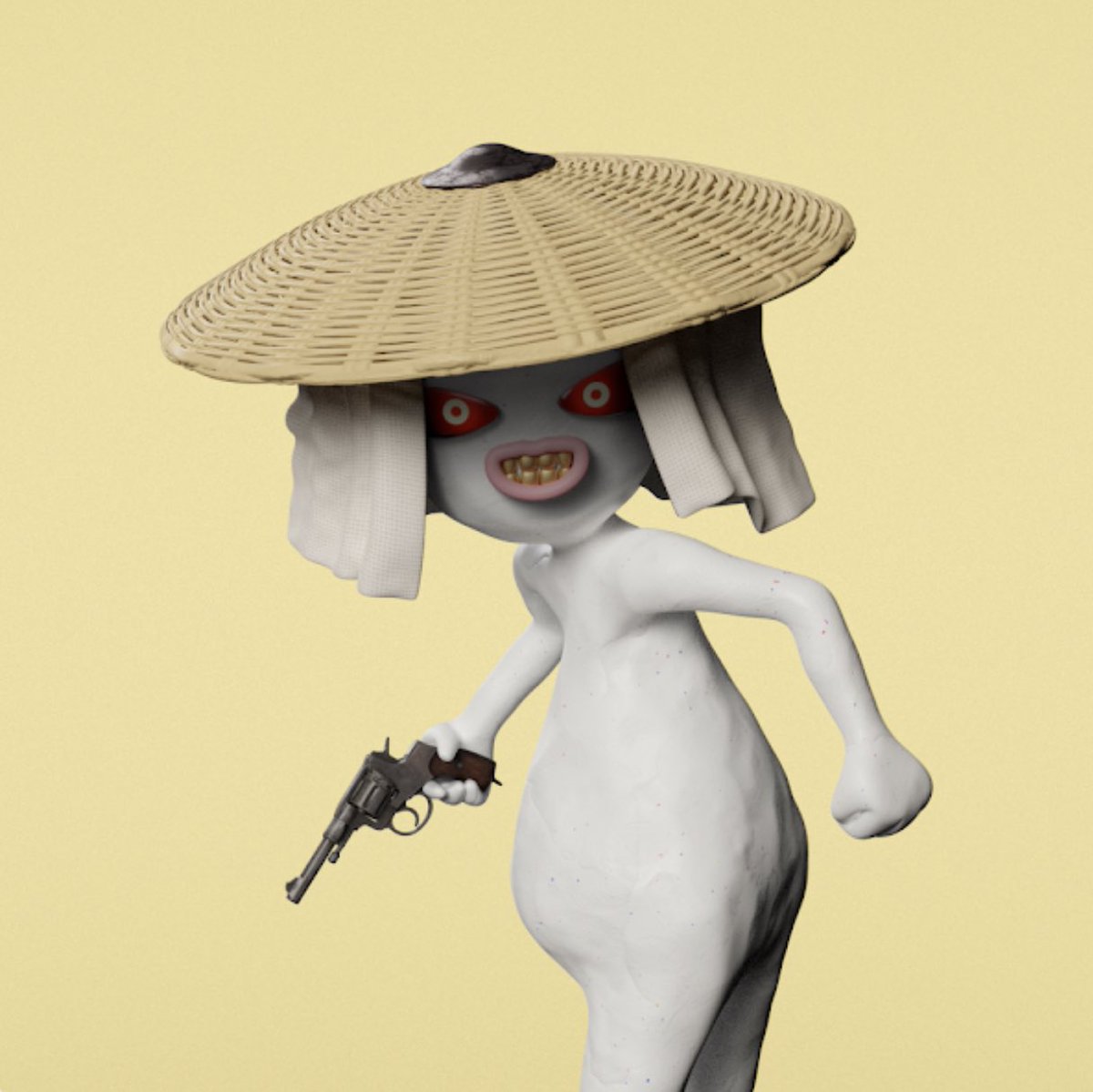 Just picked up this cute lil fuker, god i love <a href="/0xClaylings/">Claylings</a>. gn frens