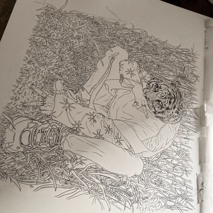 線画〜 