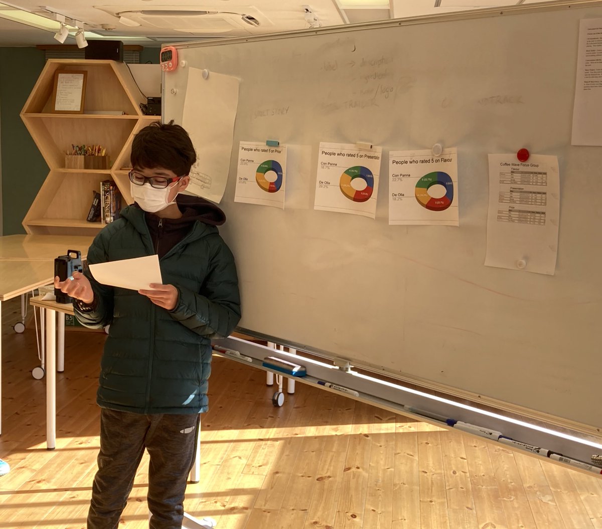 MSTmiddleschool's tweet photo. #MSTEucalyptus is back. There’s been math presentations, delicious cheesy #vegan pasta, and even #adolescents in quarantine due to overseas travel helping clean the environment at the end of the day using the Roomba! #WeAreMST #MSTresponsibility #montessori https://t.co/BPS37jUU25