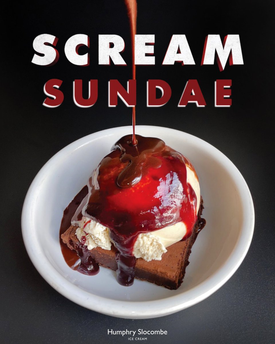 humphryslocombe (@humphryslocombe) on Twitter photo 🔪NEW FLAVOR ALERT 👻 So excited to announce NEW #screammovie Sundae that will make you scream! Brownie Hot Fudge Sundae with <a href="/flybyjing/">FLY BY JING</a> cherry sauce🌶🍒 Chocolate cherry spice AMAZE - TOMORROW at all shops! #SCREAM #spicey #hotfudgesundae #brownies #cherry #scream 🔪NEW FLAVOR ALERT 👻 So excited to announce NEW #screammovie Sundae that will make you scream! Brownie Hot Fudge Sundae with <a href="/flybyjing/">FLY BY JING</a> cherry sauce🌶🍒 Chocolate cherry spice AMAZE - TOMORROW at all shops! #SCREAM #spicey #hotfudgesundae #brownies #cherry #scream
