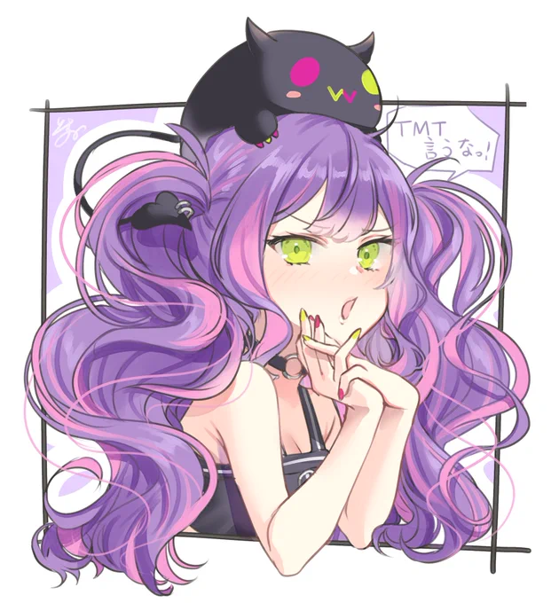 ふわふわ悪魔
 #TOWART 