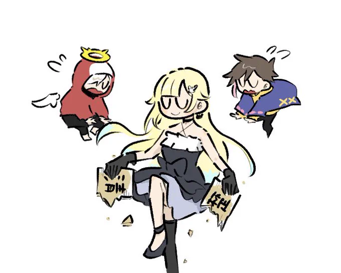 清楚
#だるまいずごっど #kinakoart #えまぁーと 