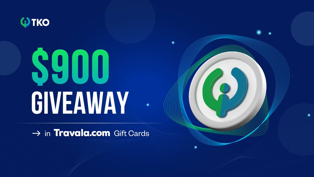 Travala.com 🏨 ✈️ (@travalacom) on Twitter photo The holidays may be over, but we are still giving 😉🎁
Tell us your travel dreams for 2022 & WIN!
✅Follow <a href="/travalacom/">Travala.com 🏨 ✈️</a> & <a href="/tkobytokocrypto/">Toko Token</a>
✅Like & RT
✅Comment your dream vacation spot
3 winners x $300 GCs each
Closes Jan 20th
$TKO #TKO The holidays may be over, but we are still giving 😉🎁
Tell us your travel dreams for 2022 & WIN!
✅Follow <a href="/travalacom/">Travala.com 🏨 ✈️</a> & <a href="/tkobytokocrypto/">Toko Token</a>
✅Like & RT
✅Comment your dream vacation spot
3 winners x $300 GCs each
Closes Jan 20th
$TKO #TKO