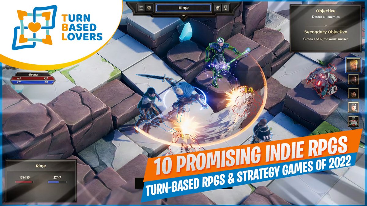 turnbasedlovers's tweet photo. A new First Turn episode with 10 promising #indiegames in development but already playable. Check it out:

🖊️https://t.co/DhE4w89KfG

📽️https://t.co/35jNq1v3qT

#indiedeveloper #indiegamedeveloper #gaming #turnbasedlovers #tbl #turnbased #rpg #strategy #gamedevelopment https://t.co/wm4mKgTAzh
