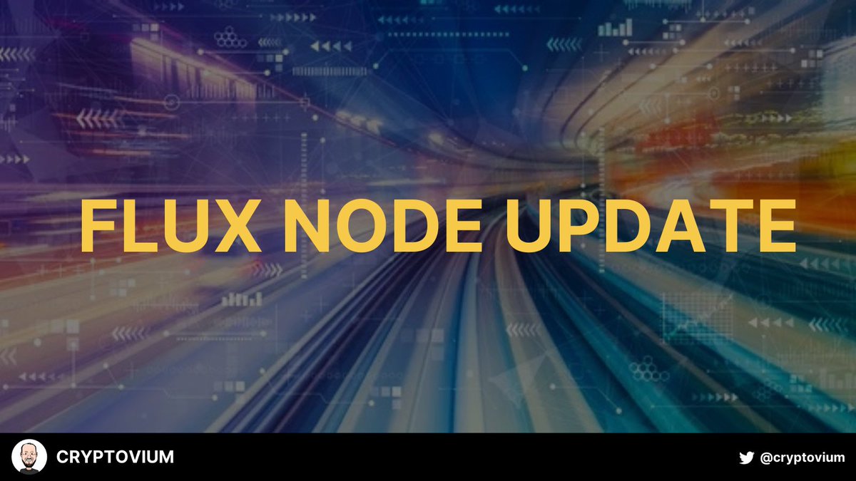cryptovium's tweet photo. Updated $FLUX node migration dates have been announced.

Cumulus #Flux nodes now move first, stratus last.

🔸Cumulus: March 1st - March 22nd
🔸Nimbus: March 15th -April 5th
🔸Stratus: April 1st - April 30th

All nodes need to be on new requirements / collateral by the end dates. https://t.co/UvdwTjJUAI