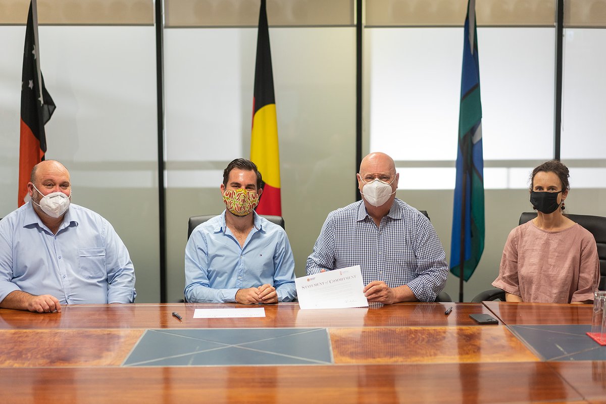 AIATSIS's tweet photo. Today AIATSIS and the Northern Territory Government have announced an agreement to open an engagement and digitisation facility in Alice Springs.

Read the full media release to learn more about this exciting new facility - https://t.co/ZI17oJq7BA https://t.co/qvcjI3Jh1M