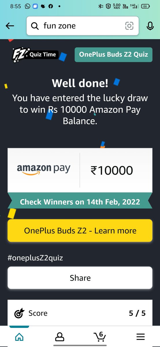 officialrahulp's tweet photo. @amazonIN @OnePlus_IN #oneplusZ2quiz https://t.co/03mVGuD4tq