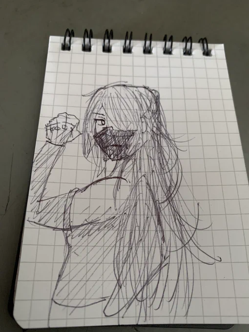 クソ寒い現場から落書き 