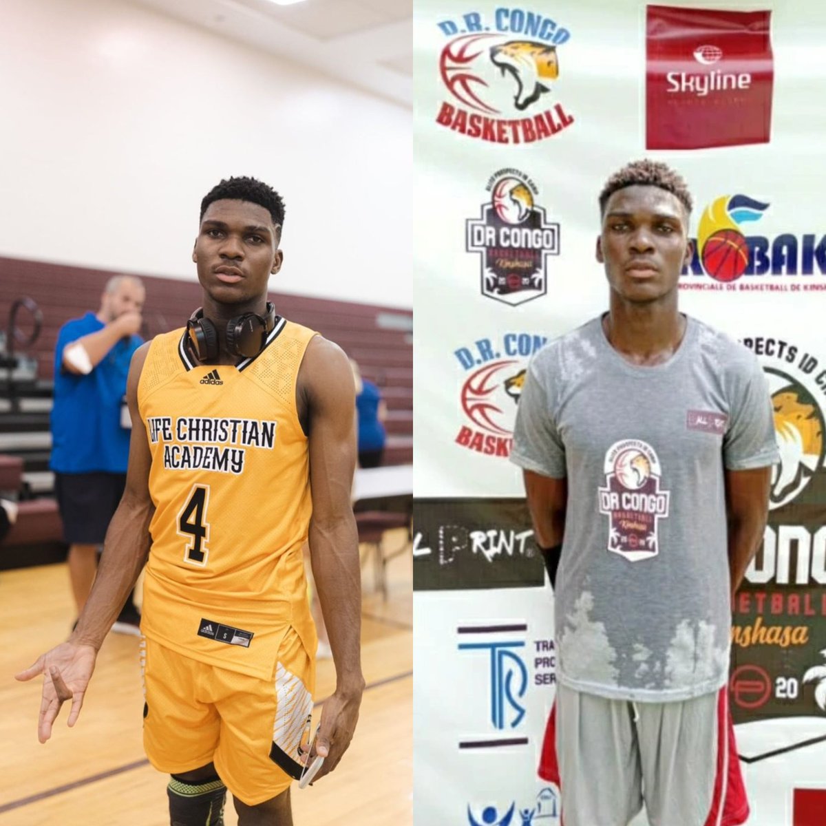 CoachNyembo's tweet photo. #1yearchallenge .... 
All dreams are crazy until you make them come true...C'est rien, c'est l'homme qui a peur...
#drcongobasketball #congohoops https://t.co/R1mptFdrSj