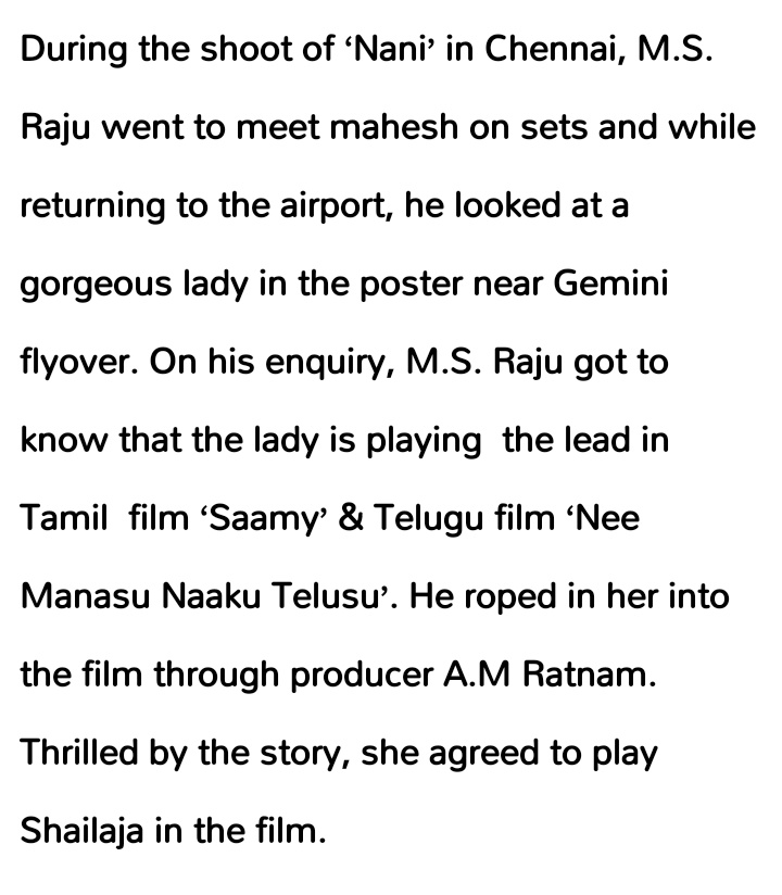 superstar3sha's tweet photo. The story behind🤩,how thalaivii #southqueen @trishtrashers cast into #varsham movie🤗.....#Shailaja became OVERNIGHT SENSATION 🤗after that film in telugu industry 😎
#18YearsOfVarsham
#trisha #TrishaKrishnan #Prabhas
Any Shailaja- venkat fans????😉 https://t.co/ig5nomUi51