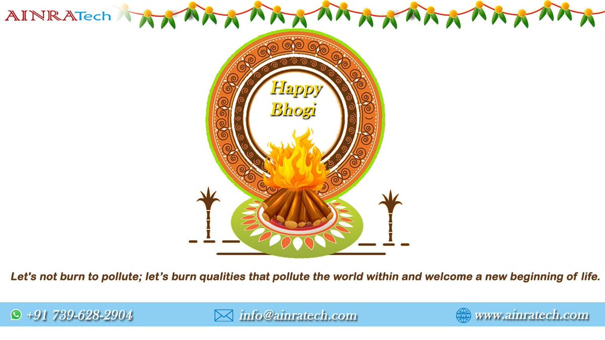ainratech's tweet photo. The Bhogi festival is celebrated in honor of Lord Indra🙏, also known as the god of rain🌧. Many farmers👩🌾 worship Lord Indra as he is expected to bring prosperity and happiness to the land.
#AINRATech #bhogi #webdevelopment #smm #socialmedia #webdesign #digitalmarketing https://t.co/qPD7LKukcm