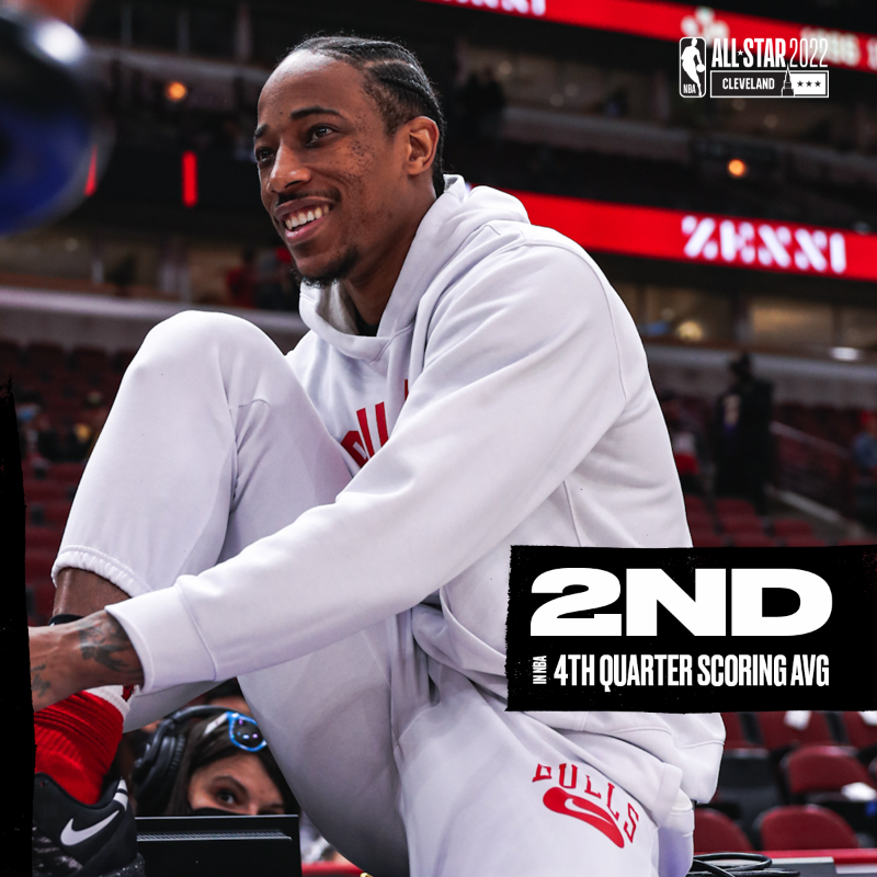chicagobulls's tweet photo. His numbers do all the talking.

RT to vote @DeMar_DeRozan #NBAAllStar